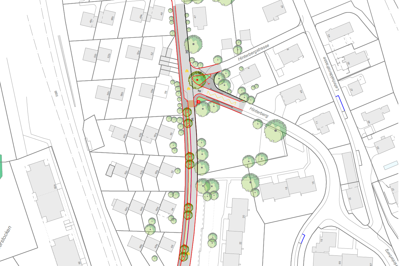 Ausschnitt Übersichtsplan