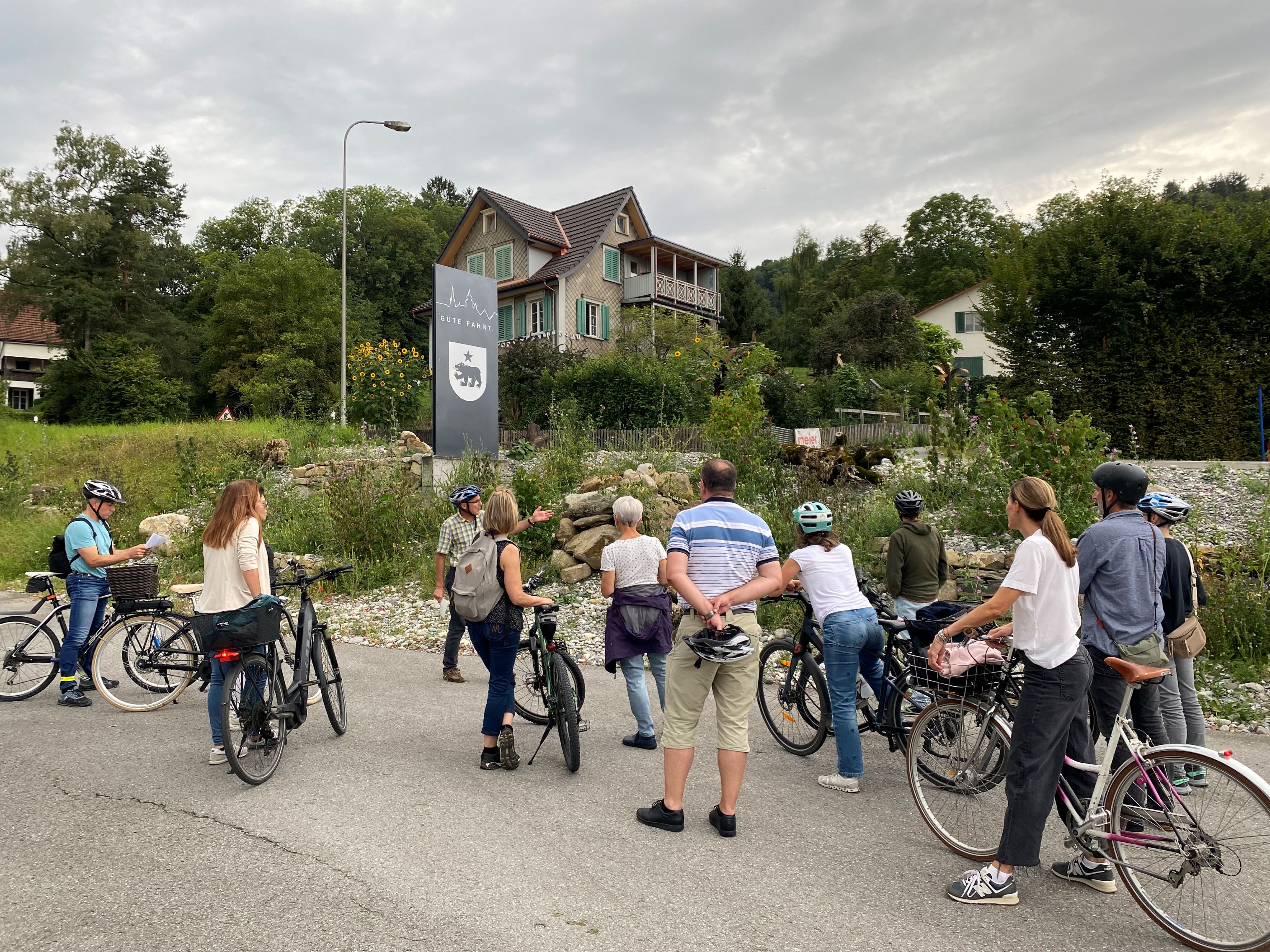 Biodiversitätsrundweg Altstätten Besuchende